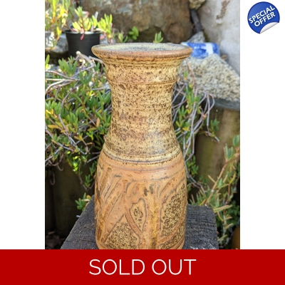 Richard Cheshire | Rustic Pottery Vase - Handmade Ceramic's Wales.